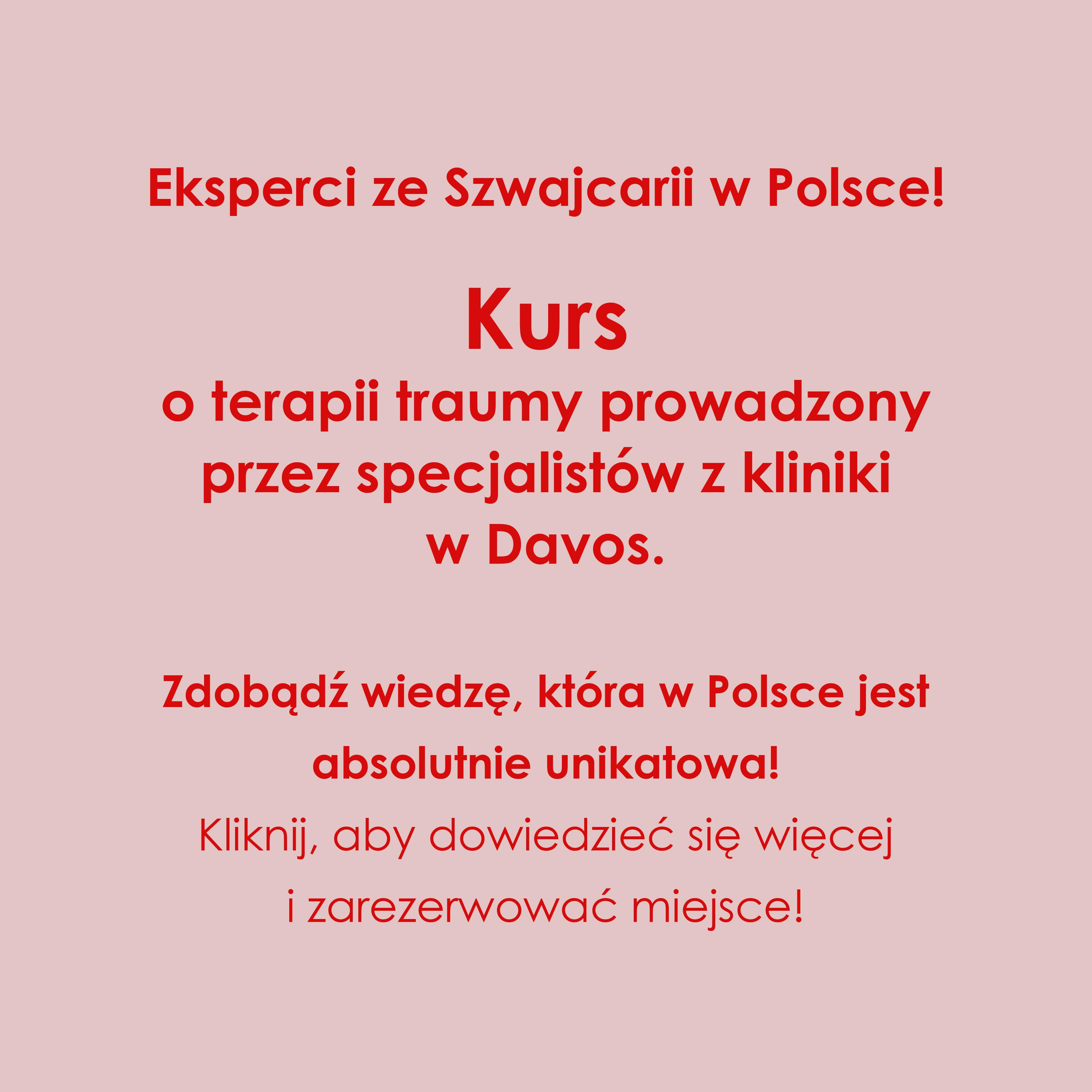 KURS: Interdyscyplinarne Podejście w Terapii Traumy / Osteopatia • Psychosomatyka • Doświadczenie Pacjenta