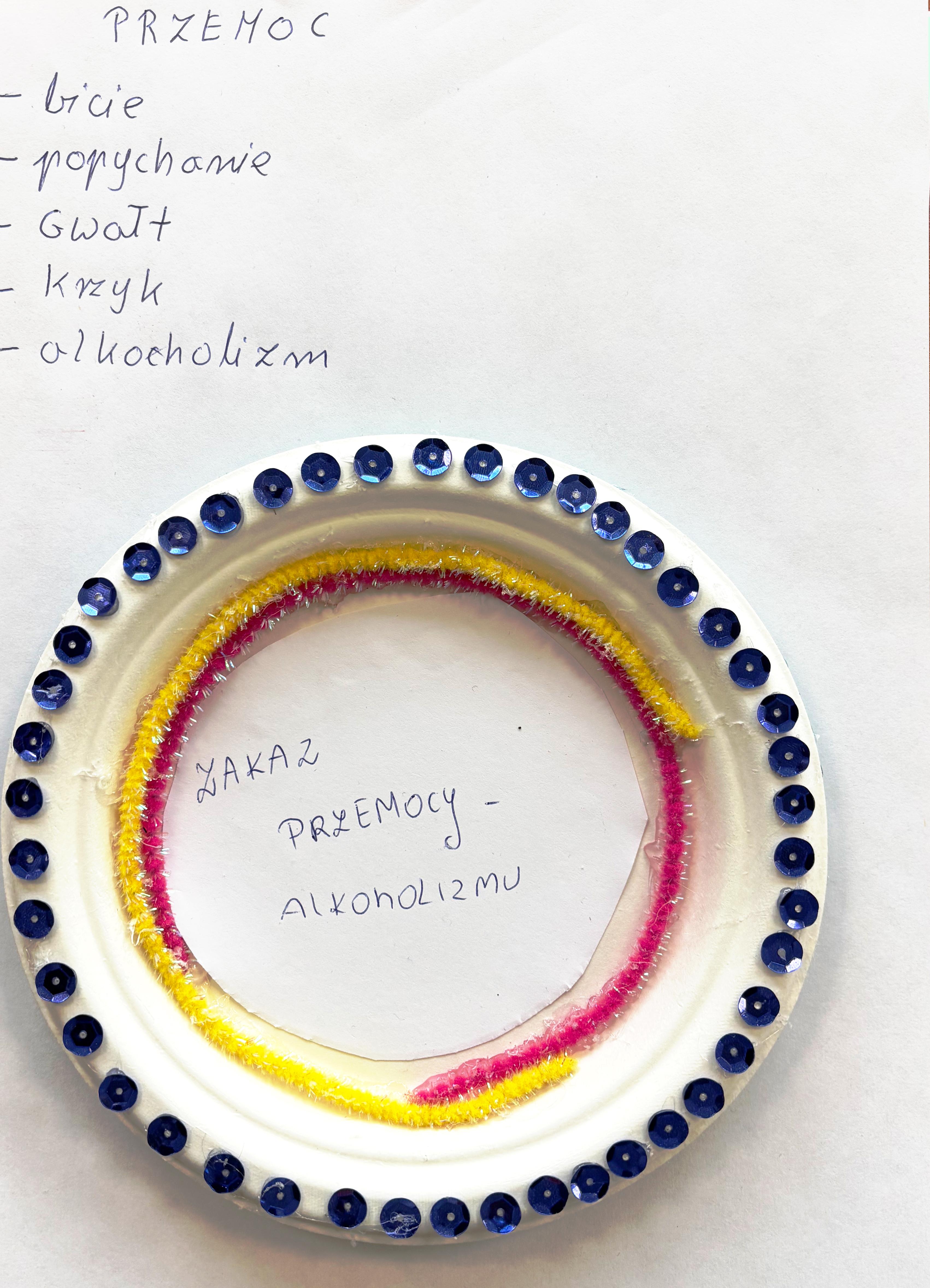 - ZAKAZ PRZEMOCY, ALKOHOLIZMU -